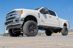 Rough Country Pocket Fender Flares - F-F21112-UM - Black Patch Performance - ROUGFF21112UM
