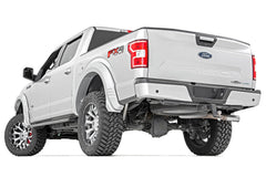 Rough Country Fender Flares - F - F318201 - D1 - Black Patch Performance - ROUGFF318201D1