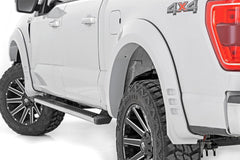Rough Country Pocket Fender Flares - F - F320210 - Black Patch Performance - ROUGFF320210