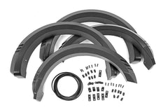 Rough Country Fender Flares - F - F320210A - JX - Black Patch Performance - ROUGFF320210AJX
