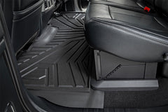 Rough Country Flex - Fit Floor Mats - FF - 51712 - Black Patch Performance - ROUGFF51712