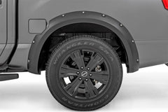 Rough Country Pocket Fender Flares - F - N101705A - KAD - Black Patch Performance - ROUGFN101705AKAD