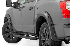 Rough Country Pocket Fender Flares - F - N101705A - KAD - Black Patch Performance - ROUGFN101705AKAD