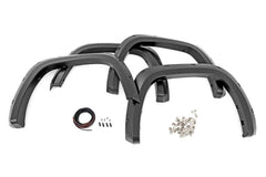 Rough Country Pocket Fender Flares - F - T11413 - 218 - Black Patch Performance - ROUGFT11413218