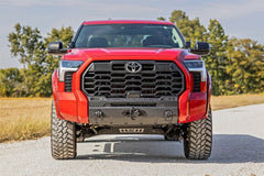 Rough Country Pocket Fender Flares - F - T11413 - 6X3 - Black Patch Performance - ROUGFT114136X3