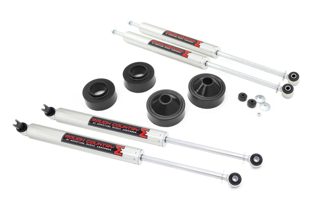 Rough Country 1.75 in Suspension Lift Kit w/Shocks - 65140 - SUSPENSION LIFT KIT from Black Patch Performance