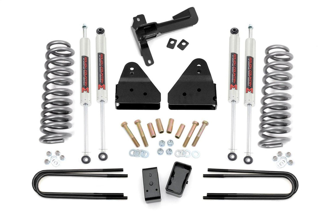 Rough Country 3 in Suspension Lift Kit w/Shocks - 48640 - SUSPENSION LIFT KIT from Black Patch Performance