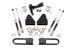 Rough Country 3 in Suspension Lift Kit w/Shocks - 561.20 - SUSPENSION LIFT KIT from Black Patch Performance