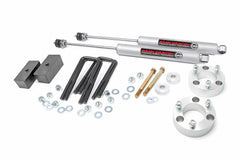 Rough Country 3 in Suspension Lift Kit w/Shocks - 74530 - SUSPENSION LIFT KIT from Black Patch Performance