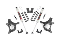 Rough Country 5 in Suspension Lift Kit w/Shocks - 10840 - SUSPENSION LIFT KIT from Black Patch Performance