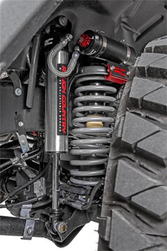 Rough Country Adjustable Vertex Shocks - 699024 - Suspension Shock Absorber from Black Patch Performance