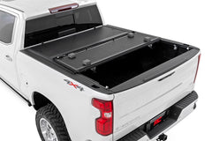Rough Country Hard Low Profile Bed Cover - 47119651A - TONNEAU COVER from Black Patch Performance