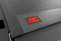Rough Country Hard Low Profile Bed Cover - 47320550A - TONNEAU COVER from Black Patch Performance