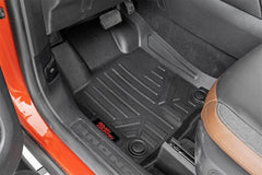Rough Country Heavy Duty Floor Mats - M-51323 - Floor Mat Set from Black Patch Performance