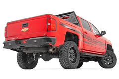 Rough Country Heavy Duty Rear LED Bumper - 10773 - BUMPER from Black Patch Performance