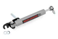 Rough Country N3 Steering Stabilizer - 8730130 - STEERING DAMPER from Black Patch Performance