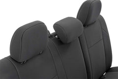 Rough Country Neoprene Seat Covers - 91031 - SEAT COVER from Black Patch Performance