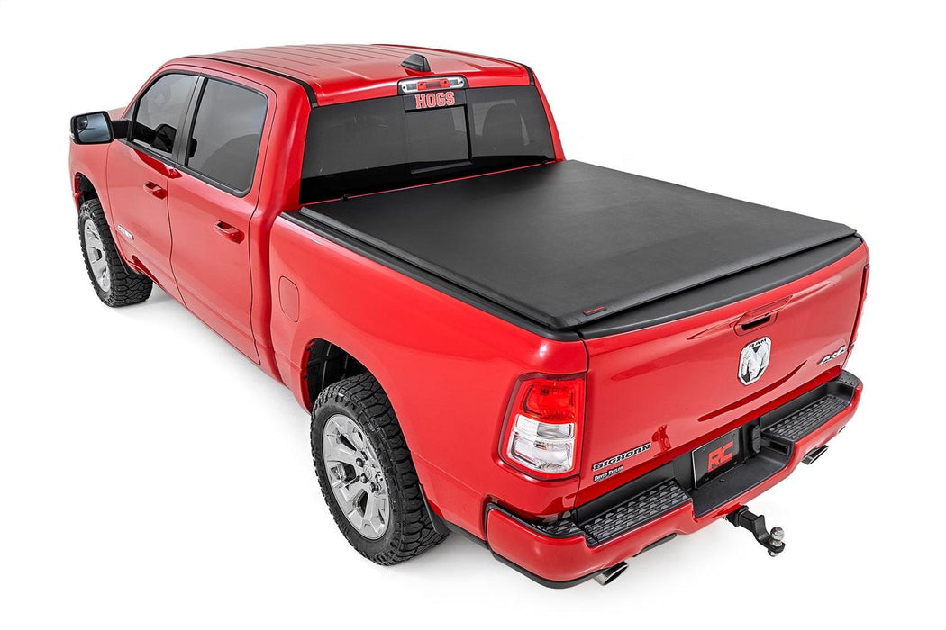 Rough Country Soft Roll-Up Bed Cover - 42320550 - TONNEAU COVER from Black Patch Performance