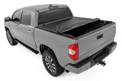Rough Country Soft Roll-Up Bed Cover - 42419550 - TONNEAU COVER from Black Patch Performance