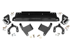 Rough Country Winch Mounting Plate - 1173 - WINCH MOUNT PLATE from Black Patch Performance