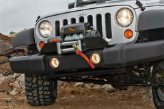 Rough Country Winch Mounting Plate - 1173 - WINCH MOUNT PLATE from Black Patch Performance