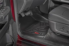 Rough Country Heavy Duty Floor Mats - M-3121 - Black Patch Performance - ROUGM3121