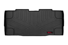 Rough Country Heavy Duty Floor Mats - M - 5165 - Black Patch Performance - ROUGM5165