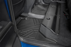 Rough Country Heavy Duty Floor Mats - M - 71216 - Black Patch Performance - ROUGM71216