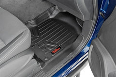 Rough Country Heavy Duty Floor Mats - M-81715 - Black Patch Performance - ROUGM81715