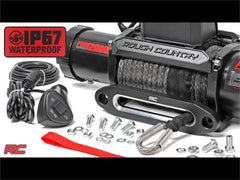 Rough Country Pro Series Winch - PRO12000S - Black Patch Performance - ROUGPRO12000S