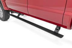 Rough Country Running Boards - PSR091710 - Black Patch Performance - ROUGPSR091710