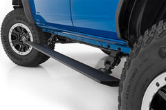 Rough Country Running Boards - PSR51330 - Black Patch Performance - ROUGPSR51330