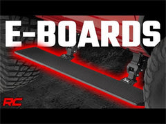 Rough Country Running Boards - PSR51518 - Black Patch Performance - ROUGPSR51518