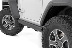 Rough Country Running Boards - PSR61030 - Black Patch Performance - ROUGPSR61030