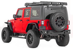 Rough Country Running Boards - PSR610330 - Black Patch Performance - ROUGPSR610330