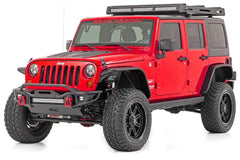 Rough Country Running Boards - PSR610330 - Black Patch Performance - ROUGPSR610330