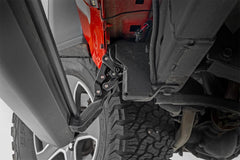 Rough Country Running Boards - PSR610430 - Black Patch Performance - ROUGPSR610430