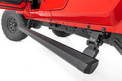 Rough Country Running Boards - PSR610530 - Black Patch Performance - ROUGPSR610530