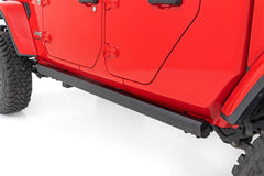 Rough Country Running Boards - PSR610530 - Black Patch Performance - ROUGPSR610530
