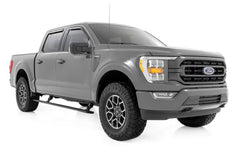 Rough Country Running Boards - PSR71520 - Black Patch Performance - ROUGPSR71520