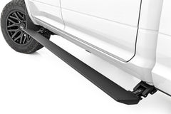 Rough Country Running Boards - PSR9015 - Black Patch Performance - ROUGPSR9015