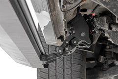 Rough Country Running Boards - PSR91510 - Black Patch Performance - ROUGPSR91510