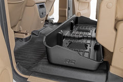 Rough Country Under Seat Storage Compartment - RC09001 - Black Patch Performance - ROUGRC09001
