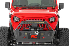 Rough Country LED Headlights - RCH5100 - Black Patch Performance - ROUGRCH5100