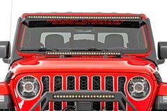 Rough Country LED Headlights - RCH5100 - Black Patch Performance - ROUGRCH5100