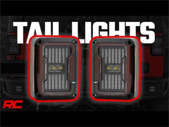 Rough Country Tail Lights - RCH5800 - Black Patch Performance - ROUGRCH5800