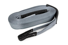 Rough Country Winch Strap - RS120 - Black Patch Performance - ROUGRS120