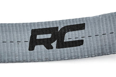 Rough Country Winch Strap - RS120 - Black Patch Performance - ROUGRS120
