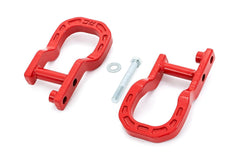 Rough Country Forged Tow Hooks - RS134 - Black Patch Performance - ROUGRS134