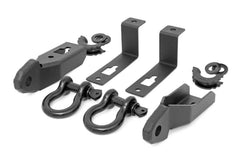 Rough Country Tow Hook To Shackle Conversion Kit - RS152 - Black Patch Performance - ROUGRS152